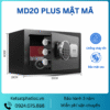 Két Sắt An Toàn Phát Lộc, MD20 Plus Khóa Cơ, Mật Mã