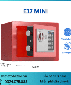 Két Sắt An Toàn Phát Lộc, E17 Khóa Mật Mã